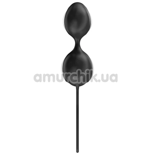 Вагинальные шарики Fun Factory Smartballs Duo, черно-белые