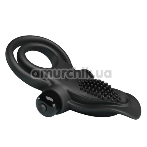 Віброкільце Pretty Love Vibrant Penis Ring 210203, чорне
