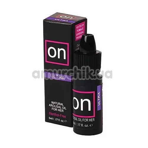 Збуджуюча олія Sensuva On Natural Arousal Oil For Her Ultra, 5 мл - Фото №1