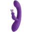 Вібратор S Pleasures Velvet Love Bunny, фіолетовий - Фото №1