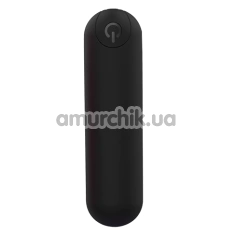 Віброкуля Hi-Basic Ultra Powerful Rechargeable Bullet, чорна - Фото №1