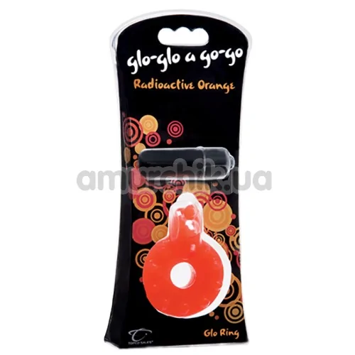 Виброкольцо Glo-Glo a Go-Go Radioactive Orange Glo Ring, оранжевое