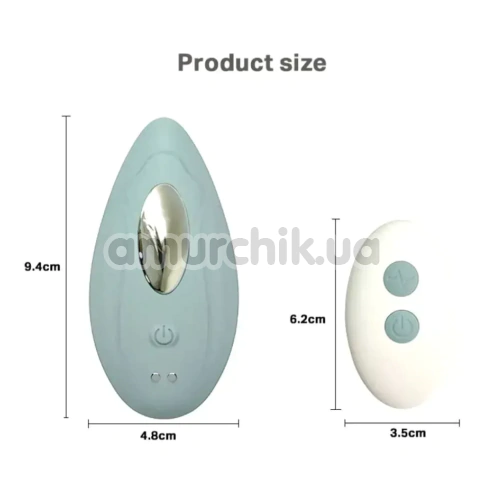 Клиторальный вибратор Sweet Em Mini Clitoral Vibrator, зеленый