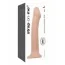 Фалоімітатор Strap-On-Me Dual Density Silicone Bendable Dildo L, тілесний - Фото №4
