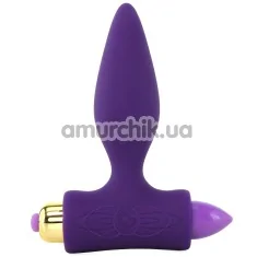 Анальная пробка с вибрацией Rocks-Off 7 Speed Plug Petite Sensations, фиолетовая - Фото №1