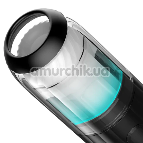 Мастурбатор с толчками Kaotik Labs The Shockwave, черный
