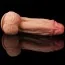 Фаллоимитатор Dual-Layered Silicone Nature Cock LV411014, светло-телесный - Фото №12