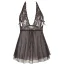 Пеньюар Cottelli Curves Lace Babydoll, черный - Фото №4
