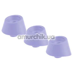 Набір насадок на симулятор орального сексу для жінок Womanizer Inside Out, Duo (Size M), бузковий - Фото №1