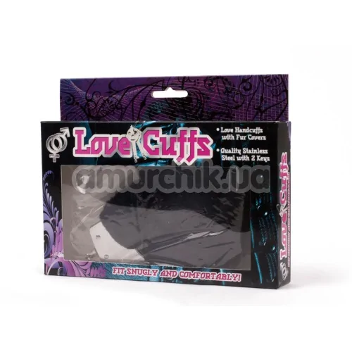 Наручники Love Cuffs, черные