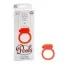 Виброкольцо Posh Silicone Vibro Ring, оранжевое - Фото №6