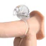 Виброкольцо для члена Silicone Soft Cockring, прозрачное - Фото №6