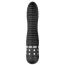 Вибратор Easy Toys Love Diamond Vibrator ребристый, черный - Фото №1