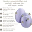 Увлажнитель для кожи лица Geske Facial Hydration Refresher 4 in 1 Oval, сиреневый - Фото №7