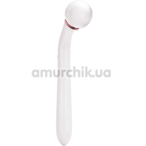 Ультразвуковий масажер для обличчя Geske Sonic Facial Roller 4 in 1, кремовий