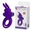 Виброкольцо Pretty Love Vibrant Penis Ring III, фиолетовое - Фото №8