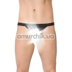 Трусы-стринги мужские Mens Thongs 4532, черные - Фото №1