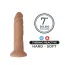 Фаллоимитатор с мужским торсом SilexD Apollo Male Torso L, светло-коричневый - Фото №3