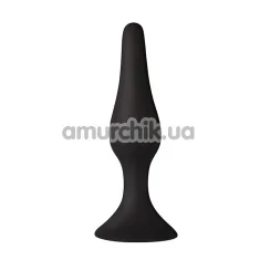 Анальная пробка Mai Attraction Pleasure Toys №35, черная - Фото №1