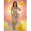 Комбинезон Star Night Sexy Rainbow Fishnet Bodystocking, разноцветный - Фото №15