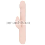 Вібратор з поштовхами Good Vibes Only Shai, персиковий - Фото №1