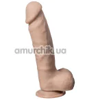 Фаллоимитатор Silexd Real Skin Model 1 Size 9, телесный - Фото №1