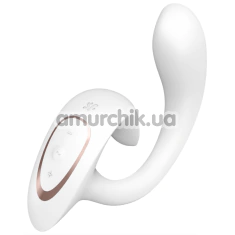 Вібратор з ротацією Satisfyer G for Goddess 1, білий - Фото №1