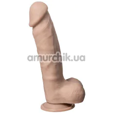 Фалоімітатор Silexd Real Skin Model 1 Size 9, тілесний - Фото №1