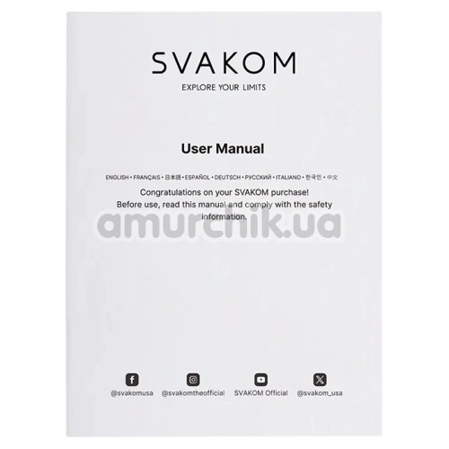 Вібратор для точки G з поштовхами і підігрівом Svakom Selena, фіолетовий