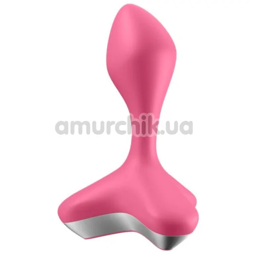 Анальная пробка с вибрацией Satisfyer Game Changer, розовая