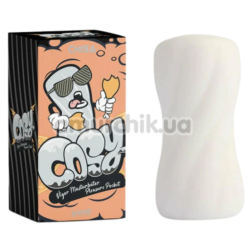 Мастурбатор Cosy Vigor Masturbator Pleasure Pocket, белый