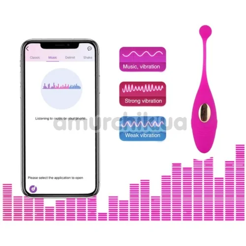 Виброяйцо Remote Control Vibrating Egg PL-APP886, фиолетовое