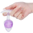 Анальная пробка Liebe Seele Crystal Icecream-Shaped Anal Plug Small, фиолетовая - Фото №2