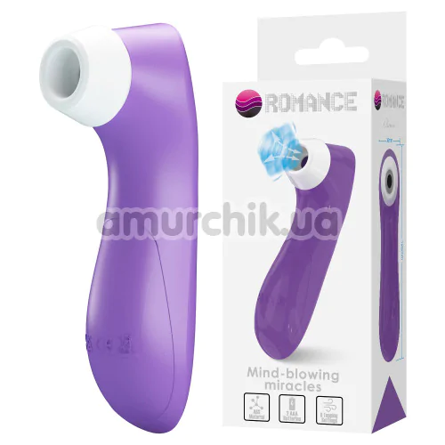 Симулятор орального сексу для жінок Romance Mind-Blowing Miracles Breeze, фіолетовий