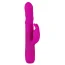 Вибратор с ротацией XouXou Rotating Pearl Rabbit Vibrator, розовый - Фото №1