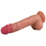Вибратор с толчками и ротацией Thrusting Dildo, телесный - Фото №4