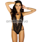 Боді Lace Halter Teddy Black (модель RR75301176), чорне - Фото №1