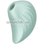 Симулятор орального секса для женщин с вибрацией Satisfyer Pearl Diver, бирюзовый - Фото №1