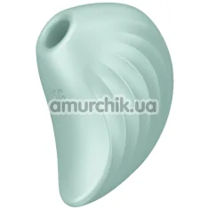 Симулятор орального сексу для жінок з вібрацією Satisfyer Pearl Diver, бірюзовий - Фото №1