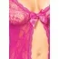 Боди Stretch And Lace Keyhole Teddy, розовое - Фото №2