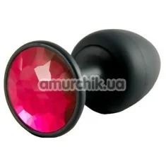 Анальна пробка Dorcel Geisha Plug Ruby L, чорна - Фото №1
