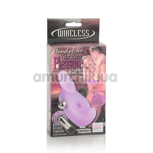 Віброкільце Hands And Penis Free Vibrating Pleasure Ring, фіолетове