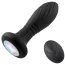 Анальна пробка з вібрацією та поштовхами Boss Series Limonster Anal Plug, чорна - Фото №1