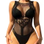 Боди Star Night Swim Bodysuit, черное - Фото №1