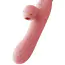 Вибратор с вакуумным стимулятором и подогревом Zalo Rose Rabbit Vibrator, розовый - Фото №2