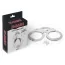 Наручники Hi-Basic Luv Punish Cuffs, серебряные - Фото №4
