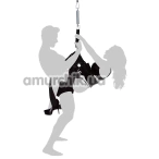 Секс-качели Whipsmart Pleasure Swing, черные - Фото №1