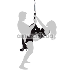 Секс-качели Whipsmart Pleasure Swing, черные - Фото №1