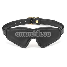Маска на глаза Liebe Seele Organosilicon Blindfold, черная - Фото №1