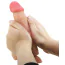 Фаллоимитатор Sliding Skin Bendable 8.5, телесный - Фото №11